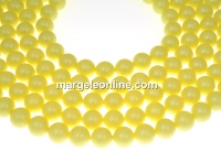 Swarovski pearl, pastel yellow, 5mm - x100