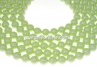 Swarovski pearl, pastel green, 8mm - x50