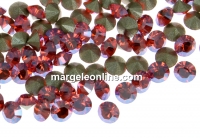 Swarovski, chaton pp21, padparadscha moonlight, 2.8mm - x20