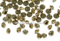 Swarovski, chaton pp21, golden shadow, 2.8mm - x20