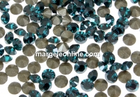 Swarovski, chaton pp21, blue zircon satin, 2.8mm - x20