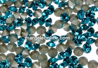 Swarovski, chaton pp21, blue zircon, 2.8mm - x20