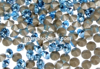 Swarovski, chaton pp21, aquamarine, 2.8mm - x20