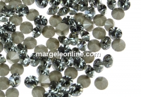 Swarovski, chaton pp21, black diamond, 2.8mm - x20