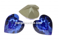 Swarovski, fancy inima, sapphire, 15.4mm - x1