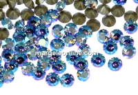 Swarovski, chaton pp18, light sapphire shimmer, 2.5mm - x20