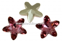 Swarovski, fancy mystic star, antique pink, 18mm - x1