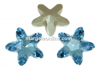 Swarovski, fancy mystic star, aquamarine, 13mm - x1