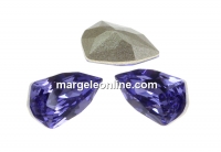 Swarovski, fancy rivoli Trilliant, tanzanite, 7.8mm - x2