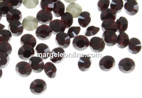 Swarovski, chaton PP18, garnet, 2.5mm - x20