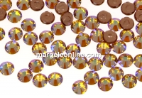 Swarovski, hotfix, ss10, light topaz shimmer, 2.7mm - x20