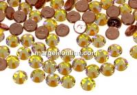 Swarovski, hotfix, ss10, citrine shimmer, 2.7mm - x20