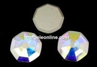 Swarovski, solaris cabochon, aurore boreale, 8mm - x2