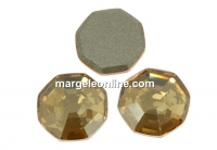 Swarovski, solaris cabochon, golden shadow, 8mm - x2