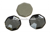 Swarovski, solaris cabochon, silver night, 10mm - x1