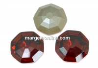 Swarovski, fancy solaris, red magma, 8mm - x2