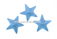 Swarovski, fancy star, summer blue, 10mm - x1