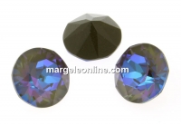 Swarovski, chaton SS29, army green DeLite, 6mm - x4