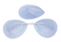 Swarovski drop fancy, powder blue, 14x10mm - x1