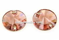 Swarovski, link, blush rose, 14mm - x1