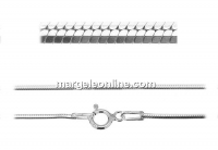 Chain 1.2mm, 925 silver, 45cm - x1