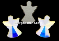 Swarovski, angel cabochon, aurore boreale, 16mm - x1