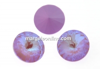 Swarovski, rivoli, lavender DeLite, 14mm - x1