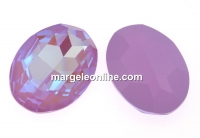 Swarovski, rivoli cabochon, lavander DeLite, 30x22mm - x1