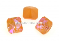 Swarovski, fancy Kaleidoscope, peach DeLite, 6mm - x2