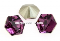 Swarovski, fancy Kaleidoscope hexagon, amethyst, 9.4mm - x1