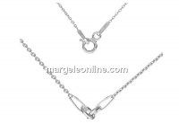 Chain for link, 925 silver, 35cm - x1