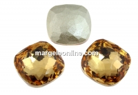 Swarovski 4483, fantasy cushion, light colorado topaz, 8mm - x2