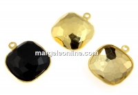 Baza pandantiv placat cu aur pt Swarovski 4483 de 8mm - x2