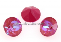 Swarovski, chaton SS29, Lotus Pink DeLite, 6mm - x4