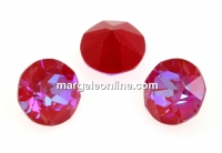 Swarovski, chaton ss39, Royal Red DeLite, 8mm - x2