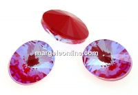 Swarovski, oval fancy, Royal Red DeLite, 8x6mm - x4