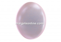 Swarovski, cabochon crystal pearl, iridescent dreamy rose, 6mm - x2