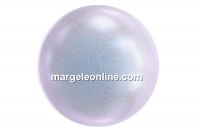 Swarovski pearl, iridescent dreamy blue, 4mm - x100