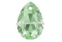 Swarovski, pandantiv picatura, peridot 11.5mm - x2