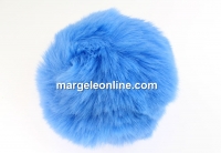 Breloc, maxi puf, bleu ciel, 9cm - x1