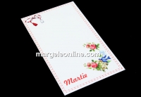 Carton martisor, randunica, 9.2x5.4cm- x50