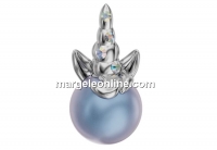 Swarovski, Uni Unicorn figurine, iridescent light blue, 15mm - x1