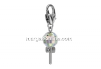 Swarovski, Louey Lollipop keychain, aurora borealis, 30mm - x1