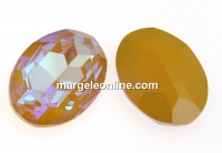 Swarovski, rivoli cabochon, ochre delite, 30mm - x1