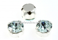 Swarovski, chaton montees light azore, 6mm - x10