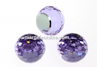 Swarovski, cabochon, violet comet argent, 4mm - x2