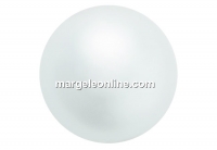 Preciosa pearl, white, 12mm - x10