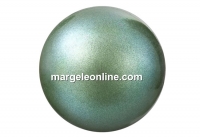 Preciosa pearl, pearlescent green, 4mm - x100