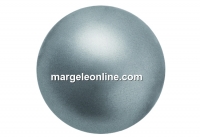 Preciosa pearl, dark grey, 12mm - x10