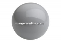 Preciosa pearl, ceramic grey, 12mm - x10